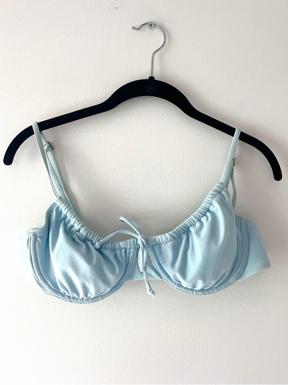 Xhilaration Light Blue Underwire Bikini Top